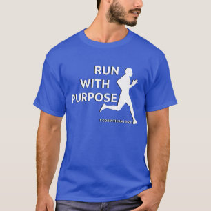 Camiseta Christian Run with Purpose Moderno T-