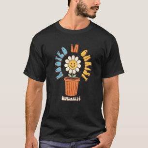 Camiseta Christian Sayings Jesus Cross Chest Faith Cross_4