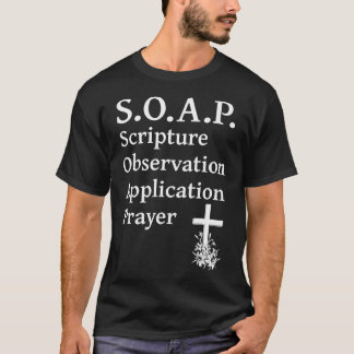 Camiseta Christian Soap Scripture Observation Application P