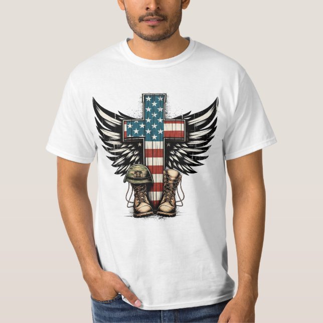 Camiseta Christian Soldier (Frente)