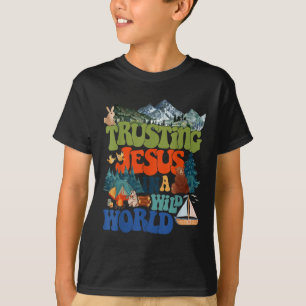 Camiseta Christian Summer True North Vbs 2025 Confiante Jes