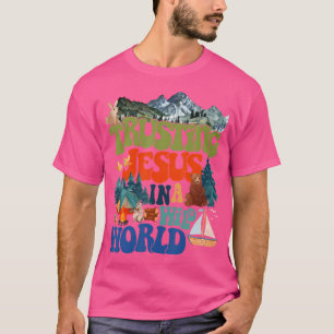 Camiseta Christian Summer True North Vbs 2025 Confiante Jes