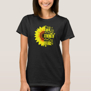 Camiseta Christian Sunflower Floral Bíblia Verdadeiro Senho