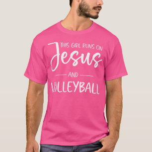 Camiseta Christian Voleibol n Girls Jesus Voleibol