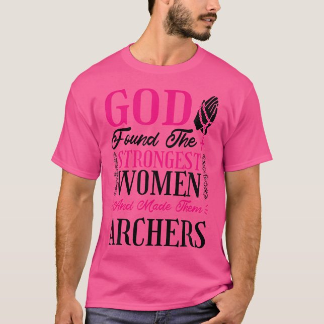 Camiseta Christian Women Archer E Archery Bowman (Frente)