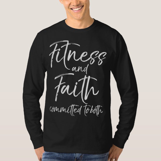 Camiseta Christian Workout Cote Faith e Comissão Malhação (Frente)