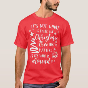 Camiseta Christian Xmas Faith É Quem No Natal