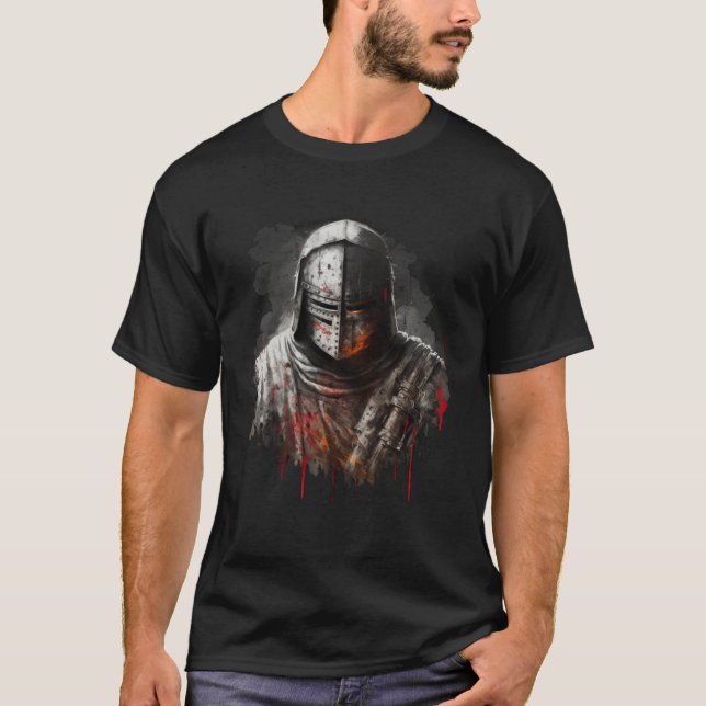 Camiseta Christians Templar Knights Catholic (Frente)
