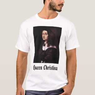 Camiseta Christina da suecia, rainha Christina
