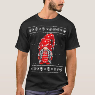 Camiseta Christma da Família Gnomo Engraçado de Natal