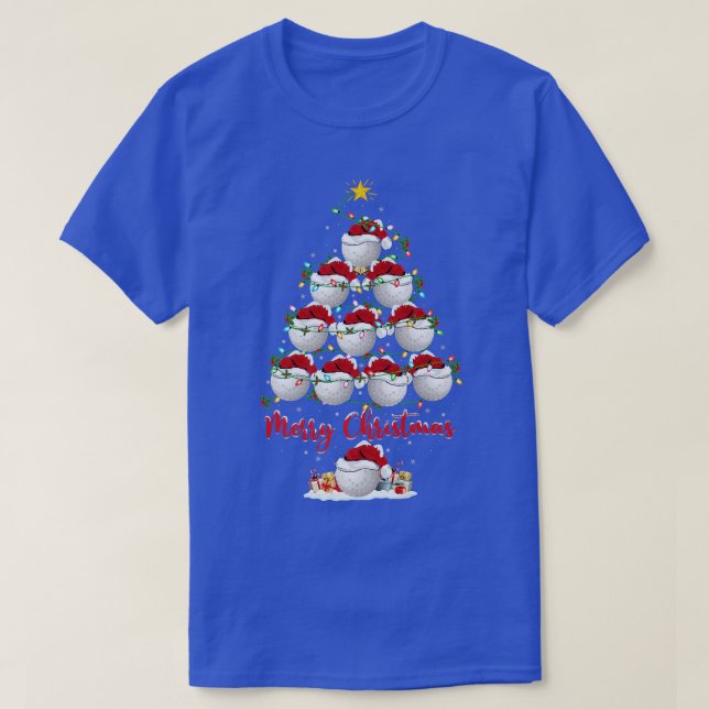 Camiseta Christma de Hockey com Papais noeis de competição  (Frente do Design)