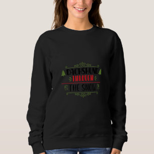 Camiseta Christma do Grupo Familiar Elf de Bebendo de Café