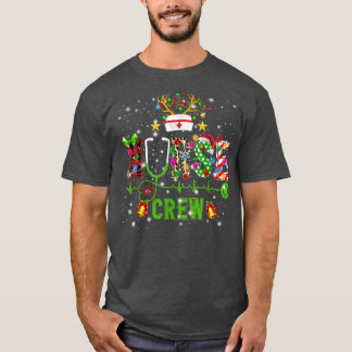 Camiseta Christmas 2022 Nurse Crew Squad  Xmas Nursing Paja