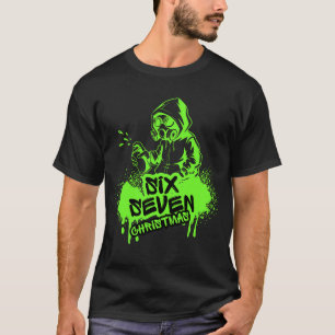 Camiseta Christmas 67 Grunge Grafite Meme Six Seve