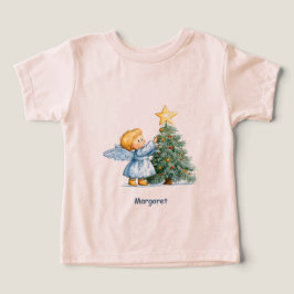 Camiseta Christmas Angel Sweet and Heartfelt Personalize