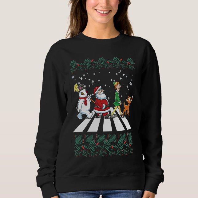 Camiseta Christmas Arbey Road  Christmas (Frente)