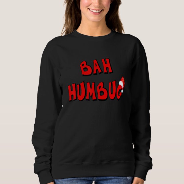 Camiseta Christmas Bah Humbug (Frente)