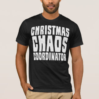Camiseta Christmas Chaos Coordinator Custom Name & Number