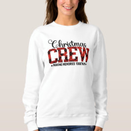 Camiseta Christmas CREW – Buffalo Plaid Matching Family