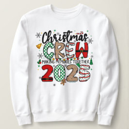 Camiseta Christmas Crew Holiday Sweatshirt