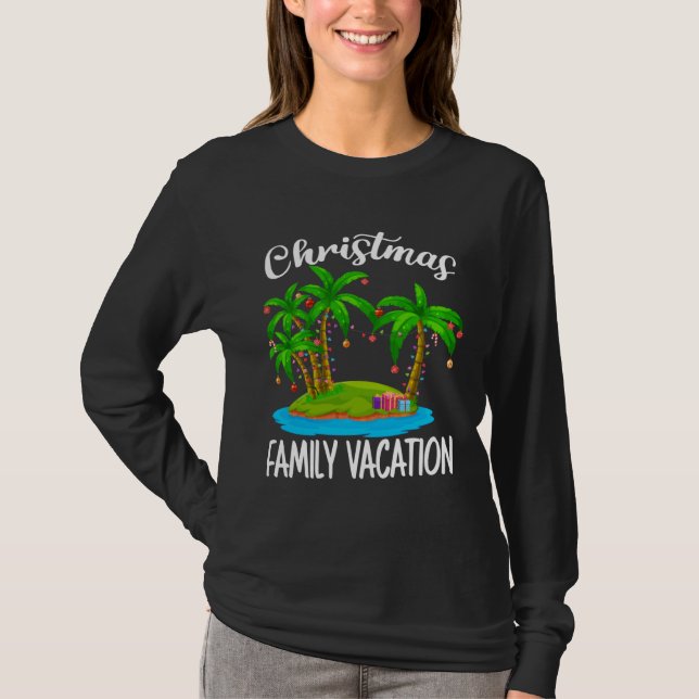 Camiseta Christmas Cruise Family Matching Group Vacation Re (Frente)