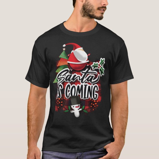 Camiseta Christmas design, Christmas saying design. (Frente)