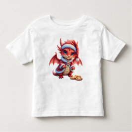 Camiseta Christmas dragon, too cute to arrest,