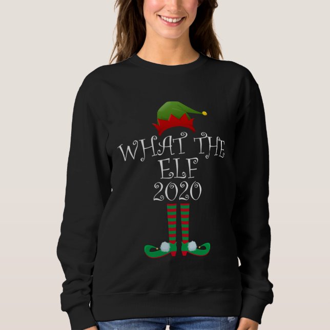 Camiseta Christmas Elf What the Elf 2020 (Frente)