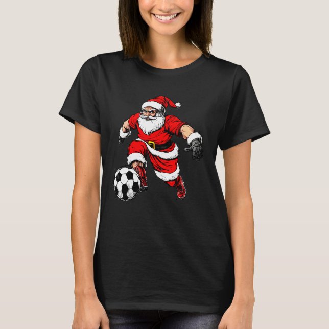 Camiseta Christmas Footballer (Frente)