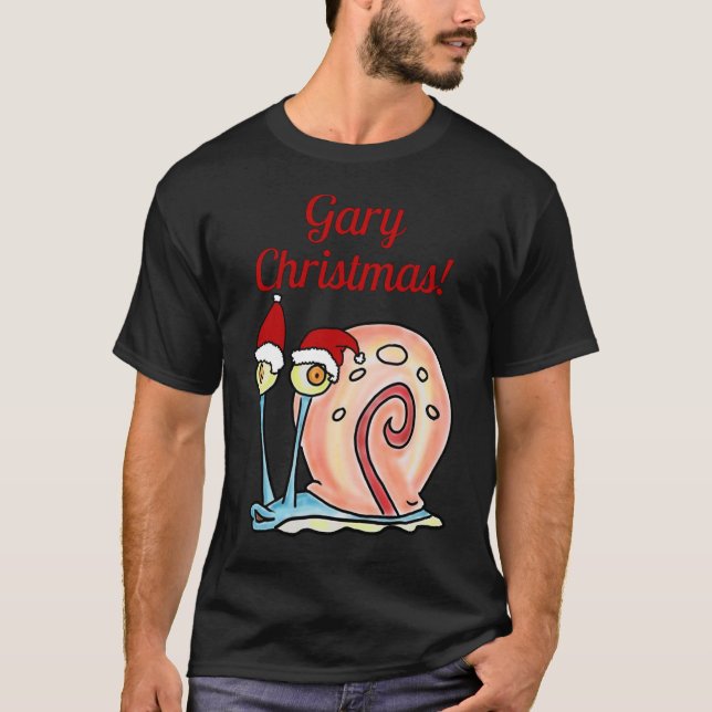 Camiseta Christmas Gary Spongebob521png521 (Frente)