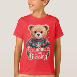 Camiseta Christmas Gifts for Grandkids Grandma’s Blessing