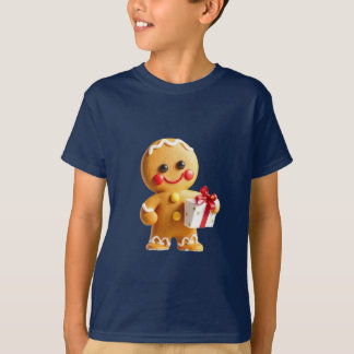 Camiseta Christmas gingerbread man