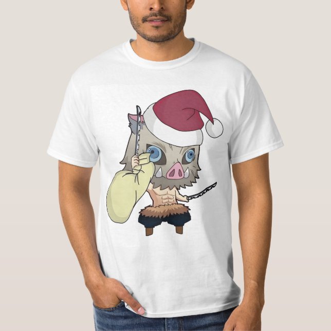 Camiseta Christmas Hashibira Inosuke (Frente)