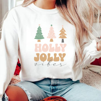 Camiseta Christmas Holly Jolly Vibes