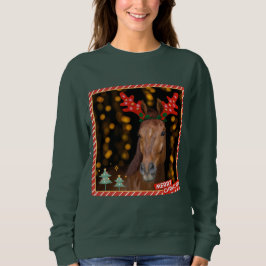 Camiseta christmas horsie sweater