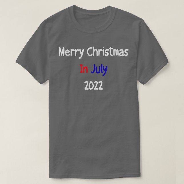 Camiseta Christmas In July Summer Santa Xmas 2022  (Frente do Design)