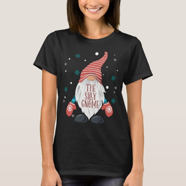Camiseta Christmas matching pjs for family christmas or Sil (Frente)