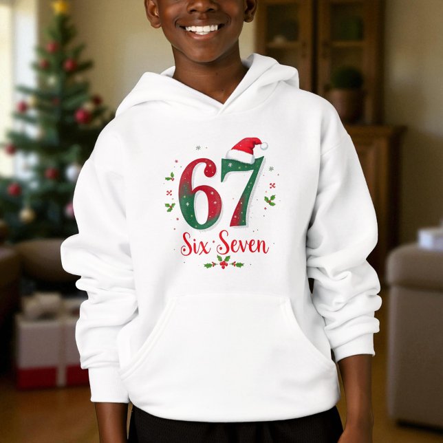 Camiseta Christmas Meme Six Seven 67 6 7 Holiday (Criador carregado)