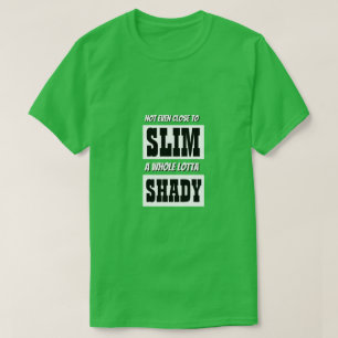 Camiseta CHRISTMAS Novelty Mens Fashion SLIM SHADY