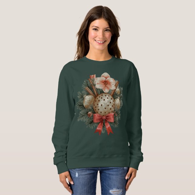 Camiseta Christmas Panettone Arrangement (Frente Completa)