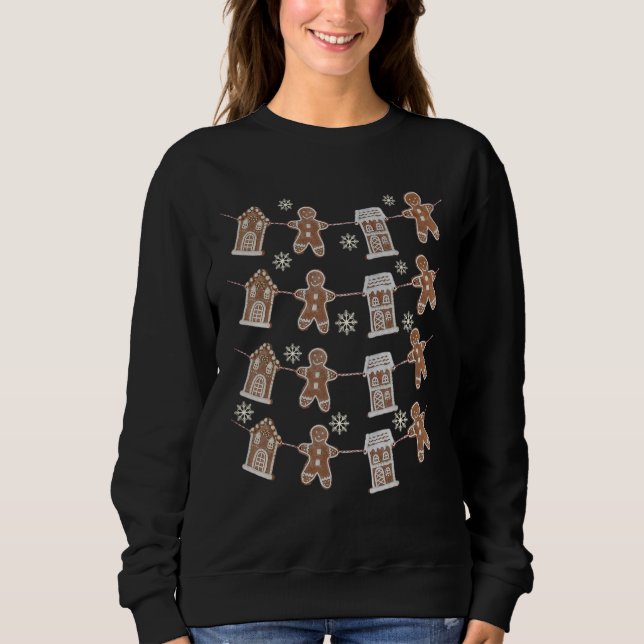 Camiseta Christmas Party  Gingerbread People Gingerbread Ho (Frente)