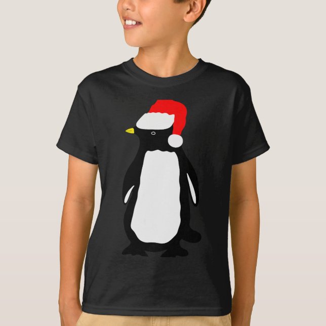 Camiseta Christmas Penguin Pajamas Shirt  (Frente)