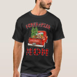 Camiseta Christmas Pomeranian Mom Hat Santa Truck Tree Plai<br><div class="desc">Christmas Pomeranian Mom Hat Santa Truck Tree Plaid Dog Mom</div>