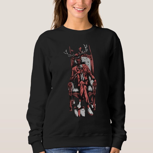 Camiseta Christmas Reindeer Cool, Christmas Costume, Xmas T (Frente)