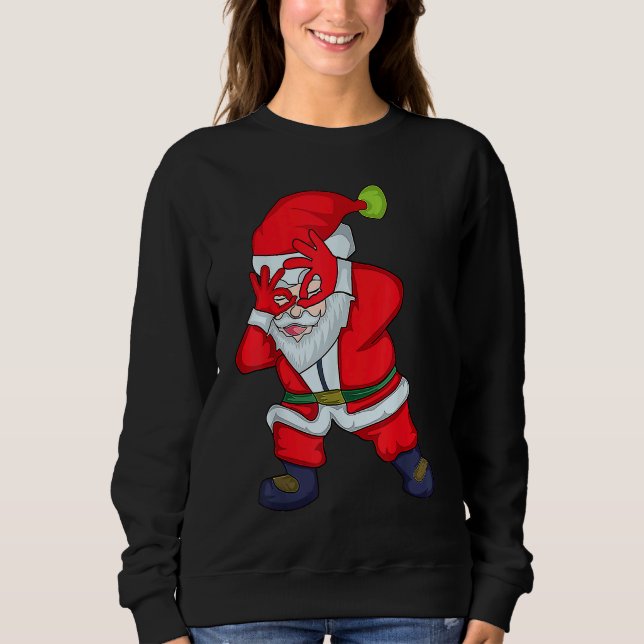 Camiseta Christmas Santa Clause Griddy Dance (Frente)