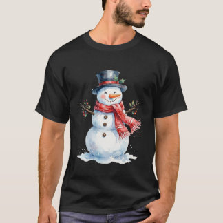 Camiseta Christmas snowman