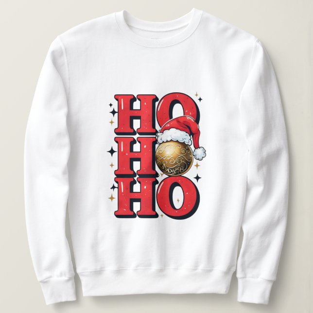 Camiseta  christmas sweatshirt (Frente do Design)
