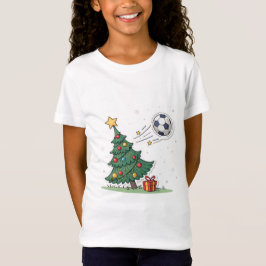 Camiseta Christmas tree and soccer