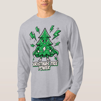 Camiseta Christmas Tree Power Festive Tee