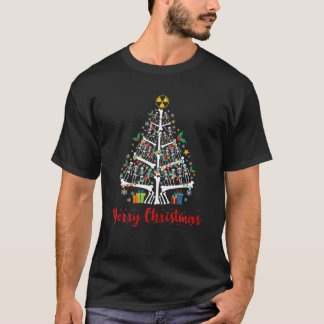 Camiseta Christmas Tree Skeleton Xmas Radiology Technologis